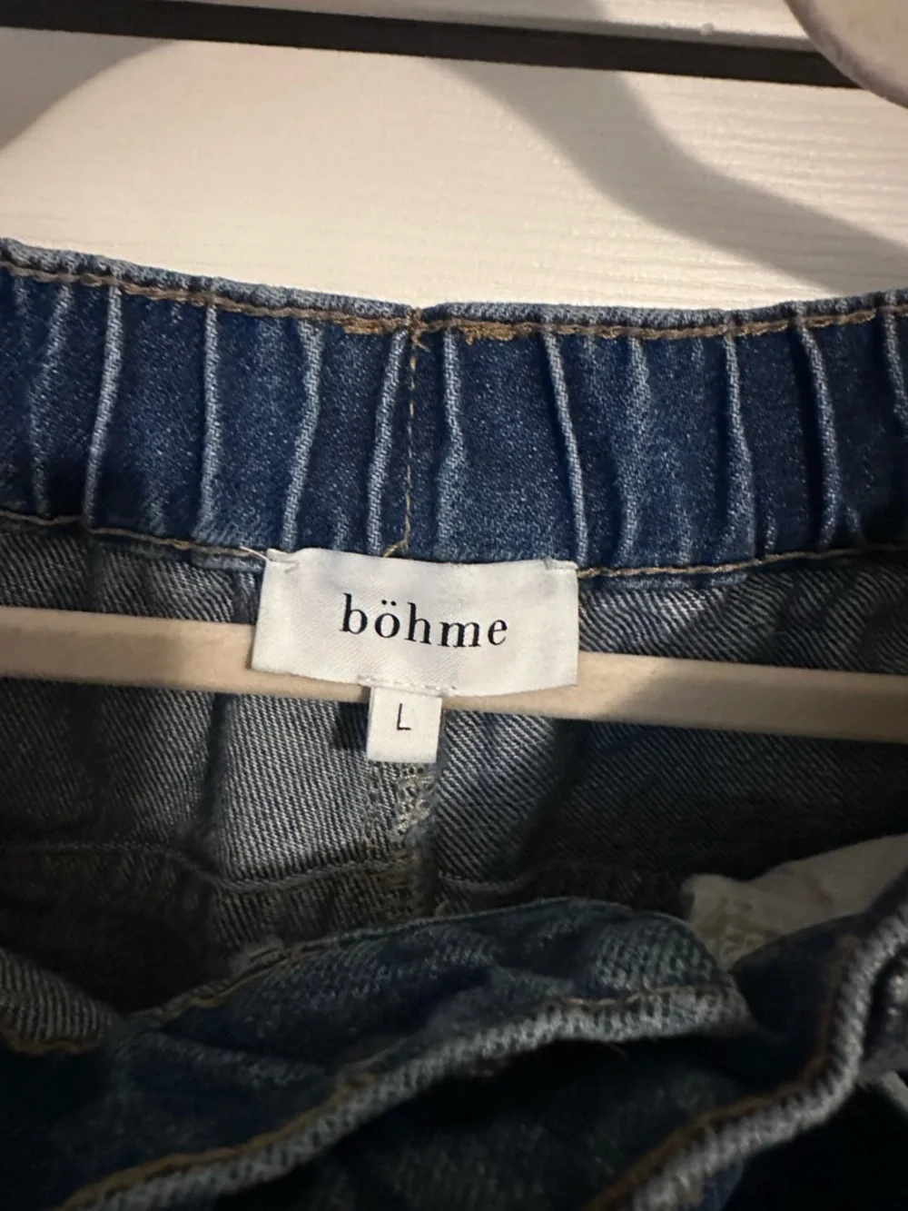 bohme Washed Blue Women's Relaxed Straight Jeans - Picture 7 of 7